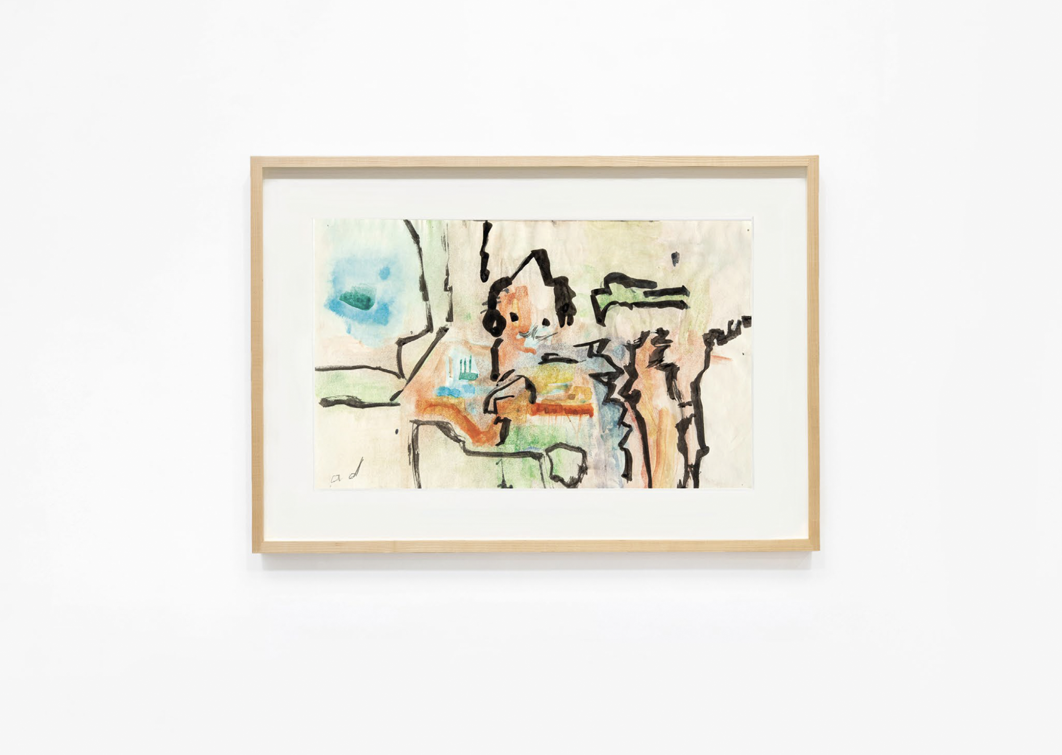 oeuvre Sans titre Etel Adnan